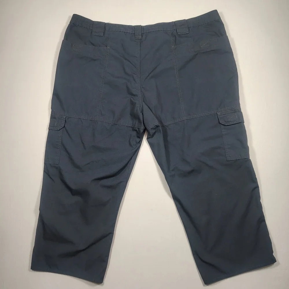 Propper Tactical Cargo Pants Mens 46 Dark Navy Blue Ripstop Poly Cotton Blend